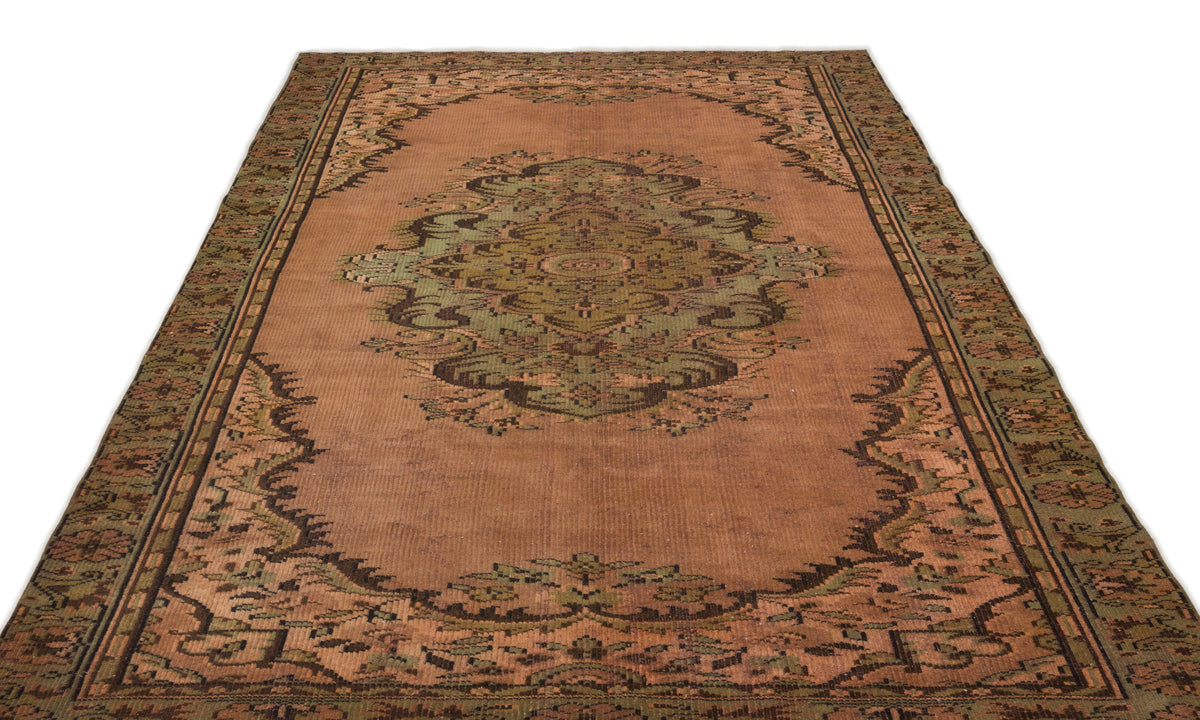 Naturel Over Dyed Vintage Rug 6&#39;0&#39;&#39; x 8&#39;10&#39;&#39; ft 183 x 268 cm