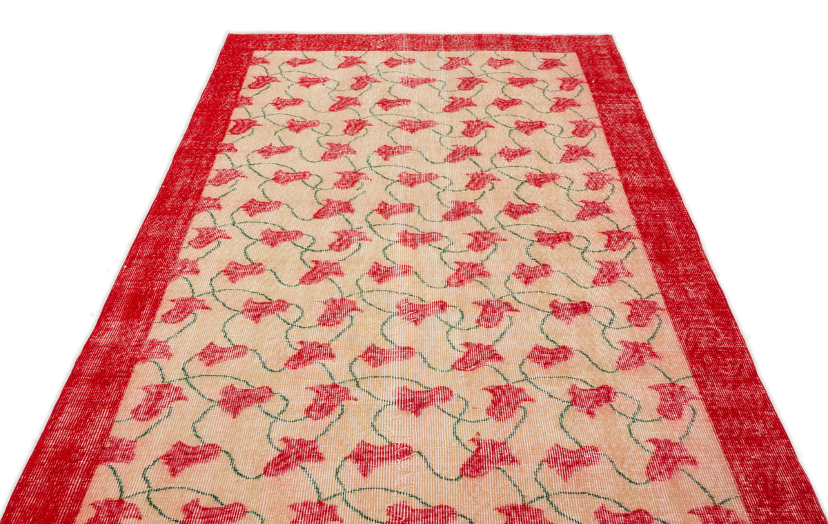 Naturel Over Dyed Vintage Rug 5&#39;0&#39;&#39; x 8&#39;3&#39;&#39; ft 153 x 251 cm