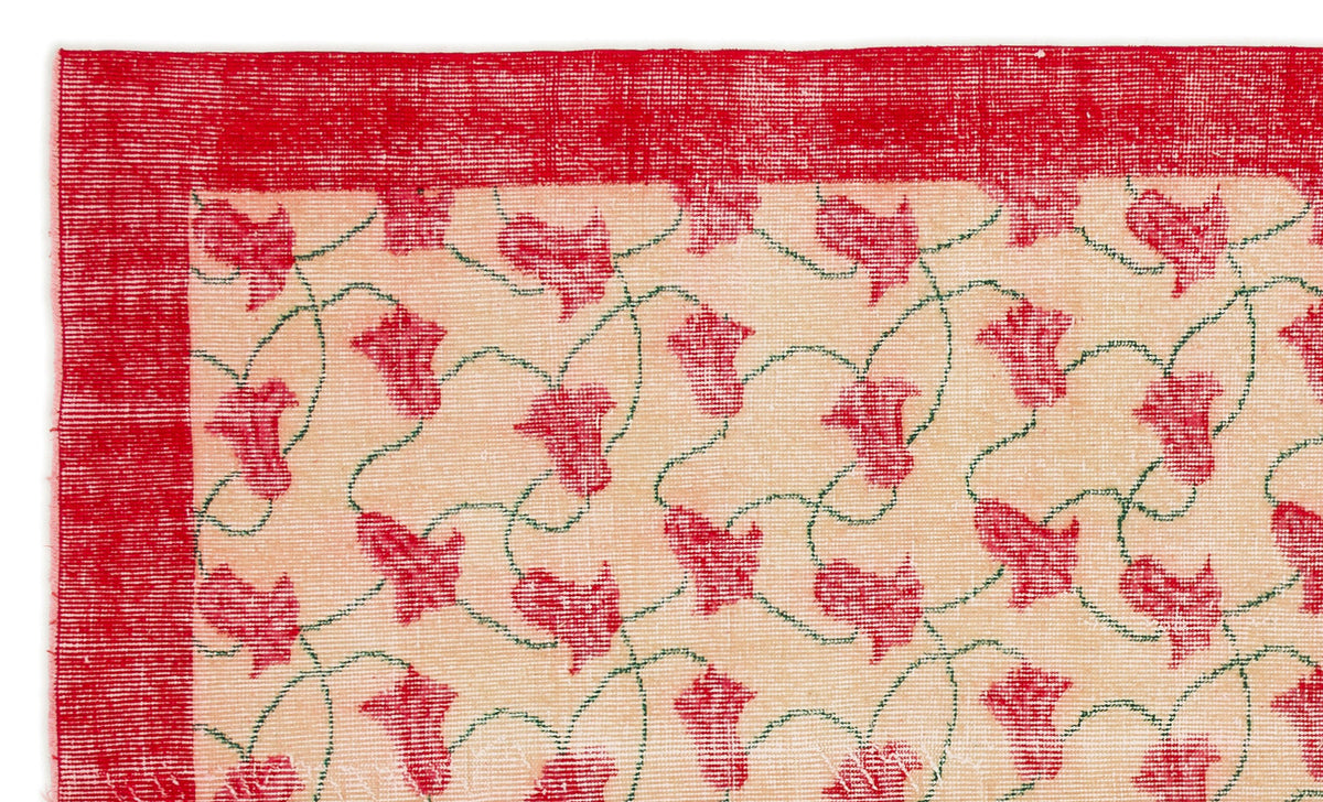 Naturel Over Dyed Vintage Rug 5&#39;0&#39;&#39; x 8&#39;3&#39;&#39; ft 153 x 251 cm