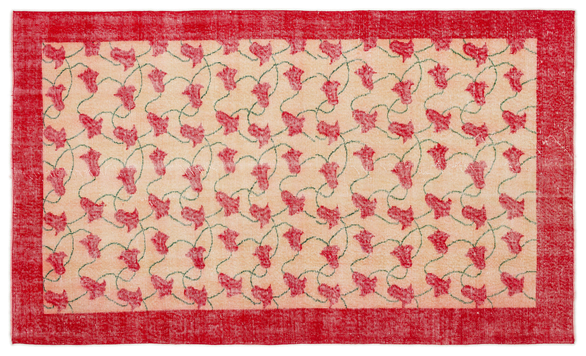 Naturel Over Dyed Vintage Rug 5&#39;0&#39;&#39; x 8&#39;3&#39;&#39; ft 153 x 251 cm