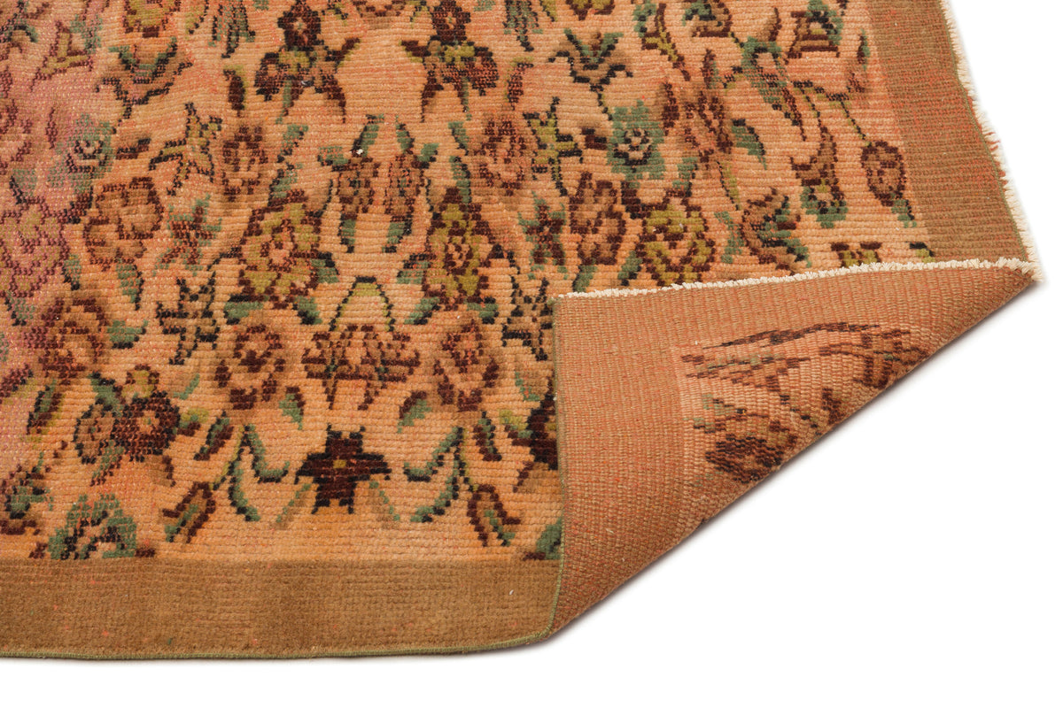 Naturel Over Dyed Vintage Rug 5&#39;6&#39;&#39; x 8&#39;3&#39;&#39; ft 168 x 252 cm