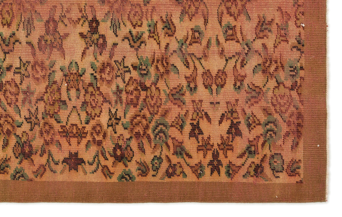 Naturel Over Dyed Vintage Rug 5&#39;6&#39;&#39; x 8&#39;3&#39;&#39; ft 168 x 252 cm