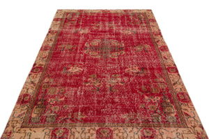 Naturel Over Dyed Vintage Rug 5'3'' x 8'9'' ft 159 x 266 cm