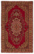 Naturel Over Dyed Vintage Rug 5'5'' x 8'8'' ft 165 x 263 cm