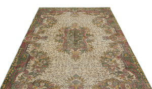 Naturel Over Dyed Vintage Rug 5'11'' x 9'7'' ft 181 x 292 cm