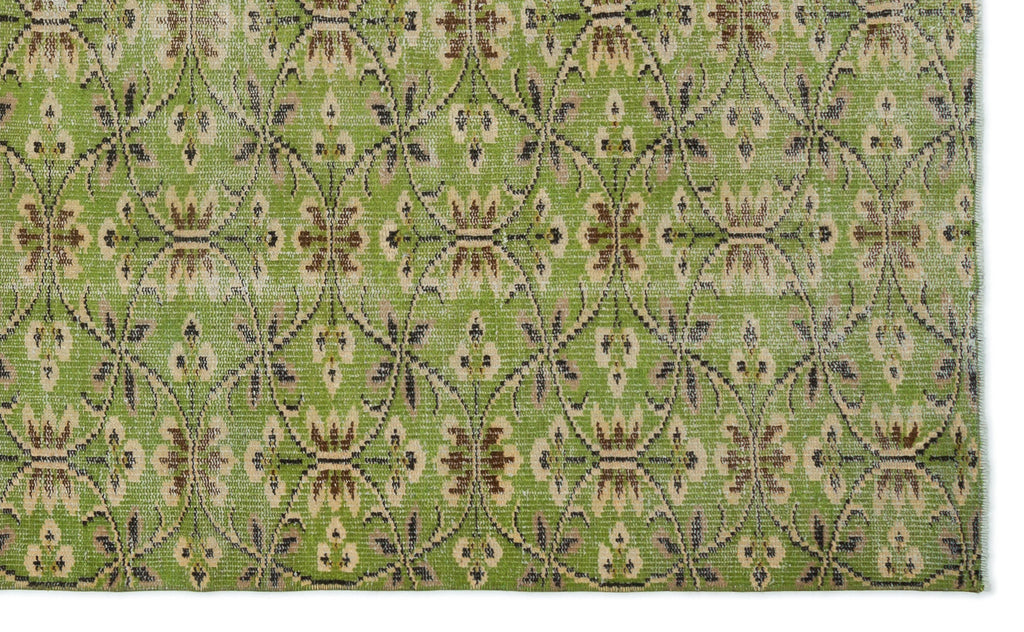 Naturel Over Dyed Vintage Rug 5'1'' x 8'5'' ft 155 x 257 cm