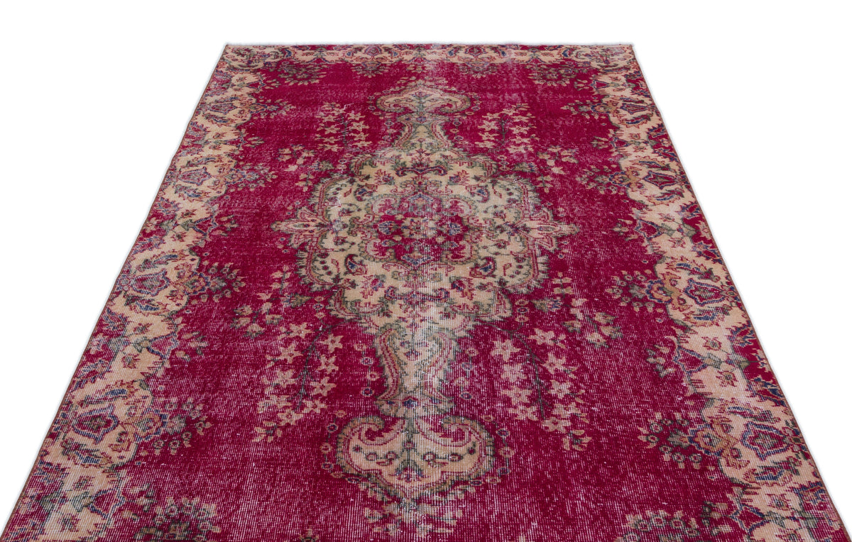 Naturel Over Dyed Vintage Rug 5&#39;0&#39;&#39; x 8&#39;3&#39;&#39; ft 153 x 251 cm