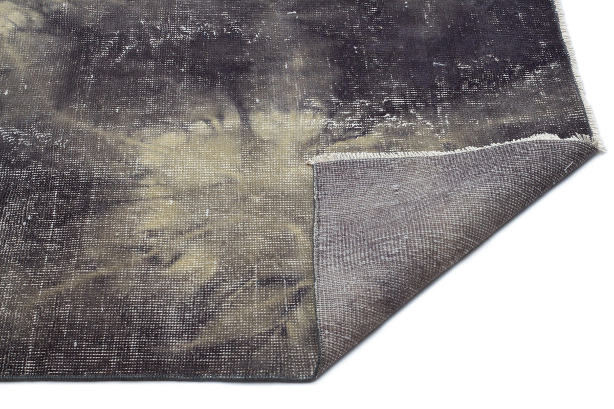 Retro Over Dyed Vintage Rug 6&#39;7&#39;&#39; x 10&#39;0&#39;&#39; ft 200 x 305 cm