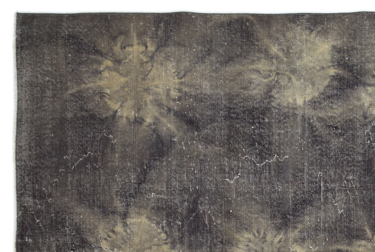 Retro Over Dyed Vintage Rug 6&#39;7&#39;&#39; x 10&#39;0&#39;&#39; ft 200 x 305 cm