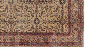 Naturel Over Dyed Vintage Rug 4'11'' x 8'10'' ft 150 x 268 cm