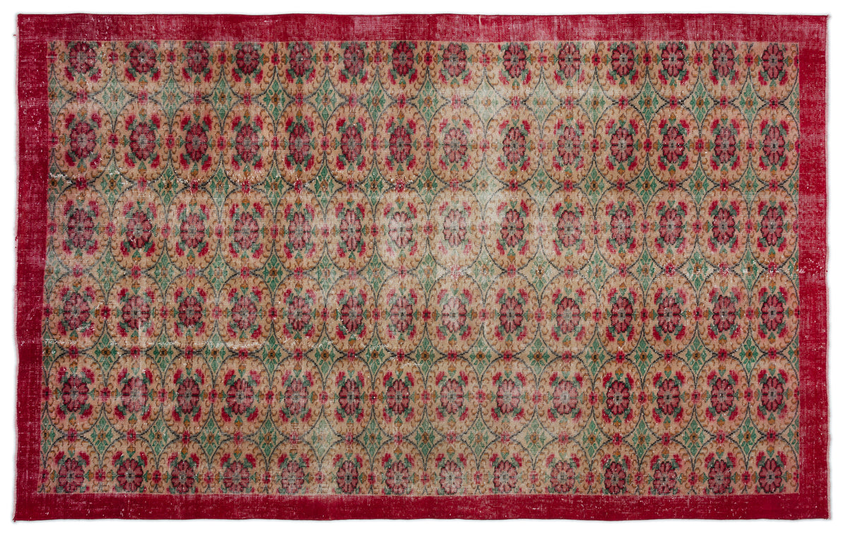 Naturel Over Dyed Vintage Rug 6&#39;0&#39;&#39; x 9&#39;8&#39;&#39; ft 184 x 295 cm