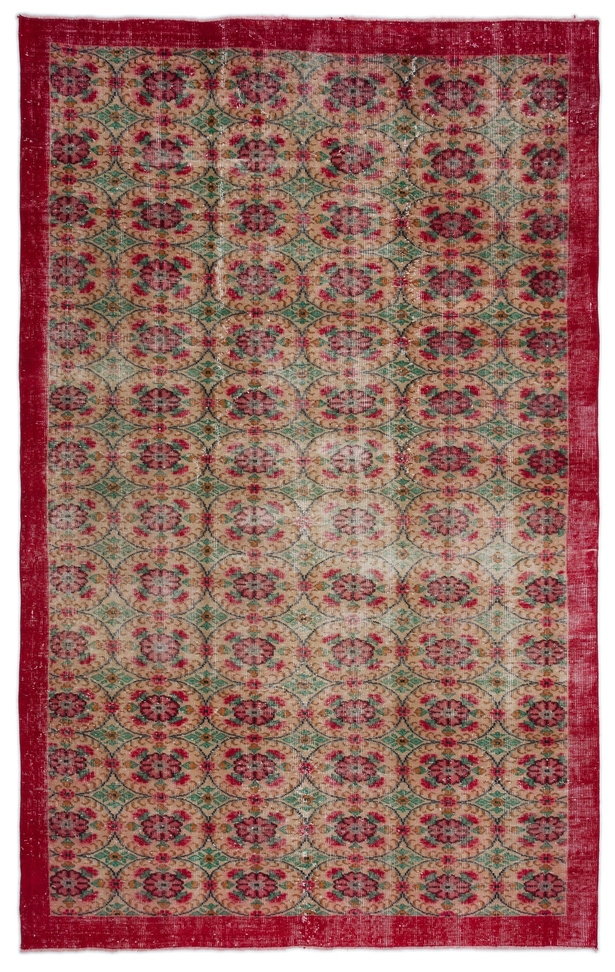 Naturel Over Dyed Vintage Rug 6&#39;0&#39;&#39; x 9&#39;8&#39;&#39; ft 184 x 295 cm