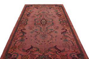 Naturel Over Dyed Vintage Rug 5'3'' x 8'11'' ft 160 x 272 cm