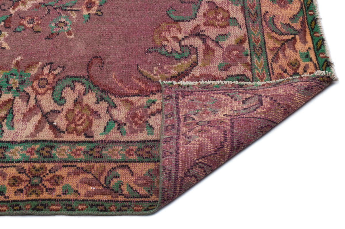 Naturel Over Dyed Vintage Rug 5&#39;2&#39;&#39; x 8&#39;8&#39;&#39; ft 158 x 263 cm