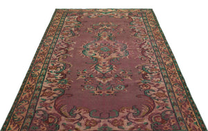 Naturel Over Dyed Vintage Rug 5'2'' x 8'8'' ft 158 x 263 cm