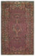 Naturel Over Dyed Vintage Rug 5'2'' x 8'8'' ft 158 x 263 cm
