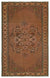 Naturel Over Dyed Vintage Rug 5'11'' x 9'1'' ft 181 x 277 cm