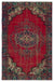 Naturel Over Dyed Vintage Rug 5'6'' x 8'2'' ft 168 x 250 cm