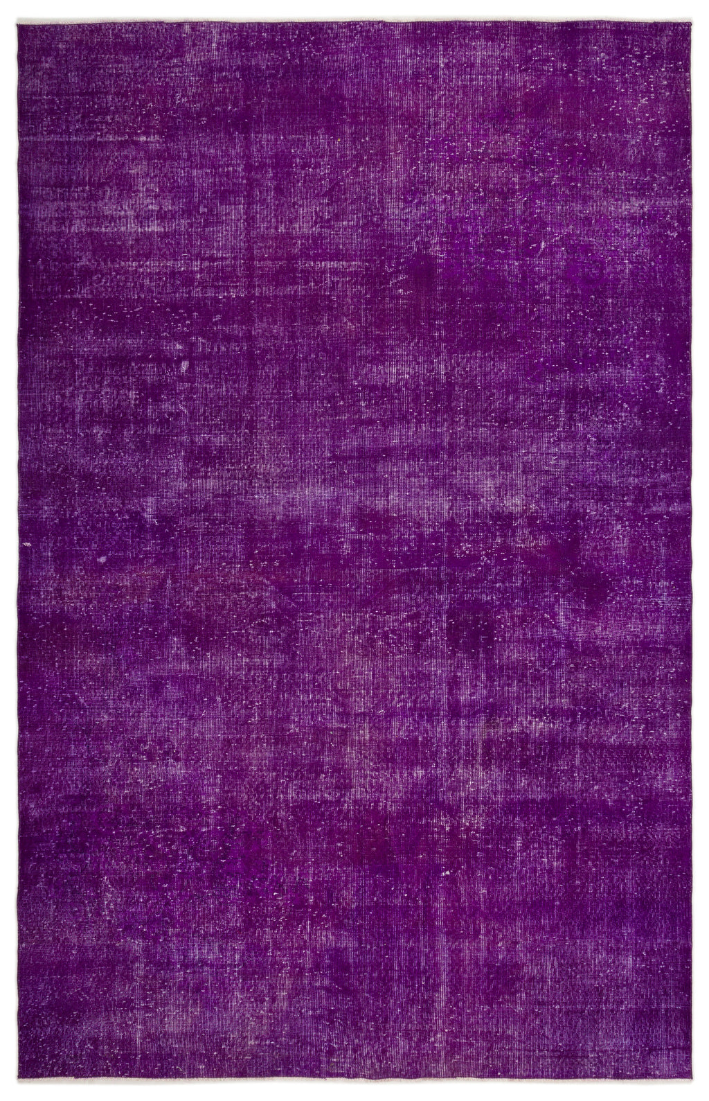 Purple Over Dyed Vintage Rug 7'0'' x 10'8'' ft 214 x 324 cm