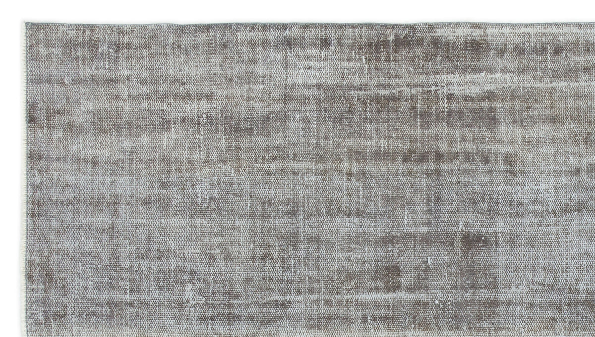 Blue Over Dyed Vintage Rug 4&#39;0&#39;&#39; x 7&#39;3&#39;&#39; ft 122 x 222 cm