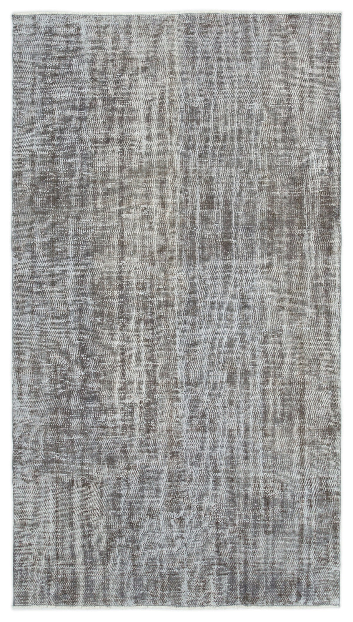 Blue Over Dyed Vintage Rug 4&#39;0&#39;&#39; x 7&#39;3&#39;&#39; ft 122 x 222 cm