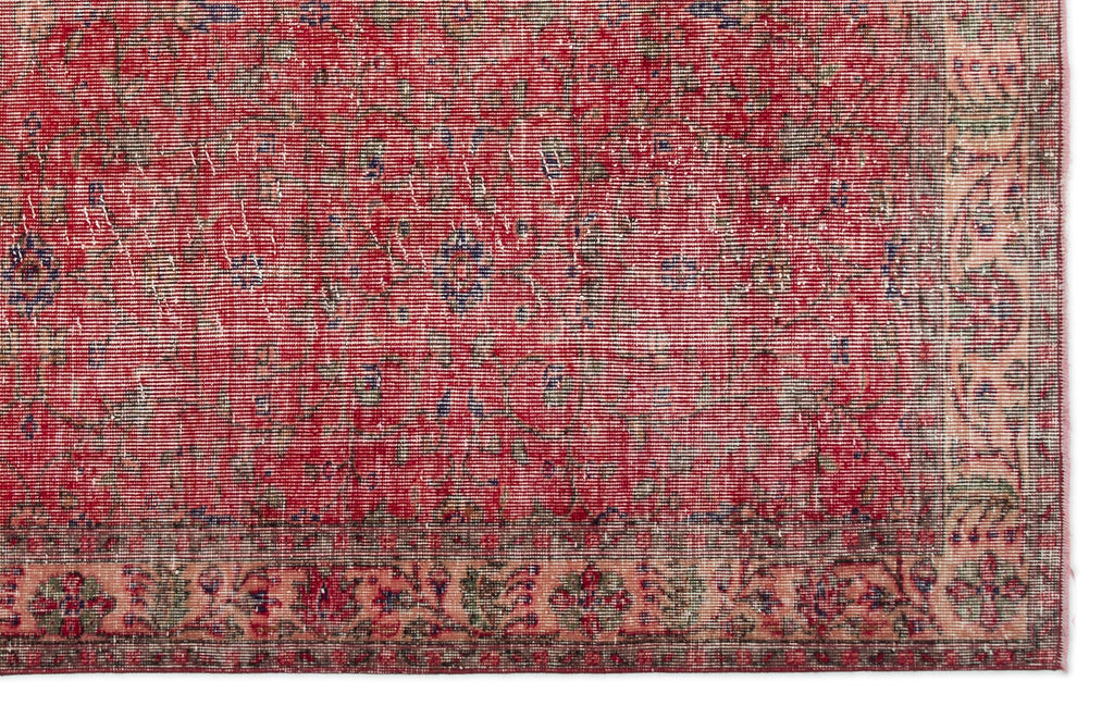 Naturel Over Dyed Vintage Rug 5'6'' x 8'8'' ft 168 x 264 cm