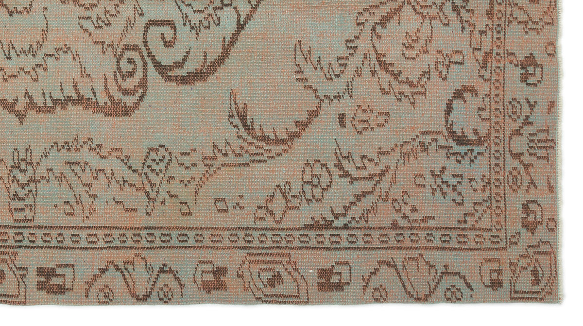 Naturel Over Dyed Vintage Rug 5&#39;2&#39;&#39; x 8&#39;11&#39;&#39; ft 157 x 271 cm