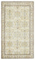 Beige Over Dyed Vintage Rug 3'10'' x 6'12'' ft 118 x 213 cm