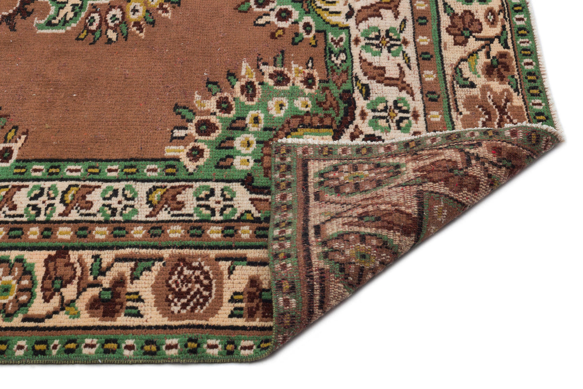 Naturel Over Dyed Vintage Rug 5&#39;10&#39;&#39; x 9&#39;8&#39;&#39; ft 177 x 295 cm