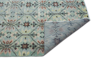 Naturel Over Dyed Vintage Rug 6'0'' x 9'5'' ft 184 x 288 cm