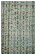 Naturel Over Dyed Vintage Rug 6'0'' x 9'5'' ft 184 x 288 cm