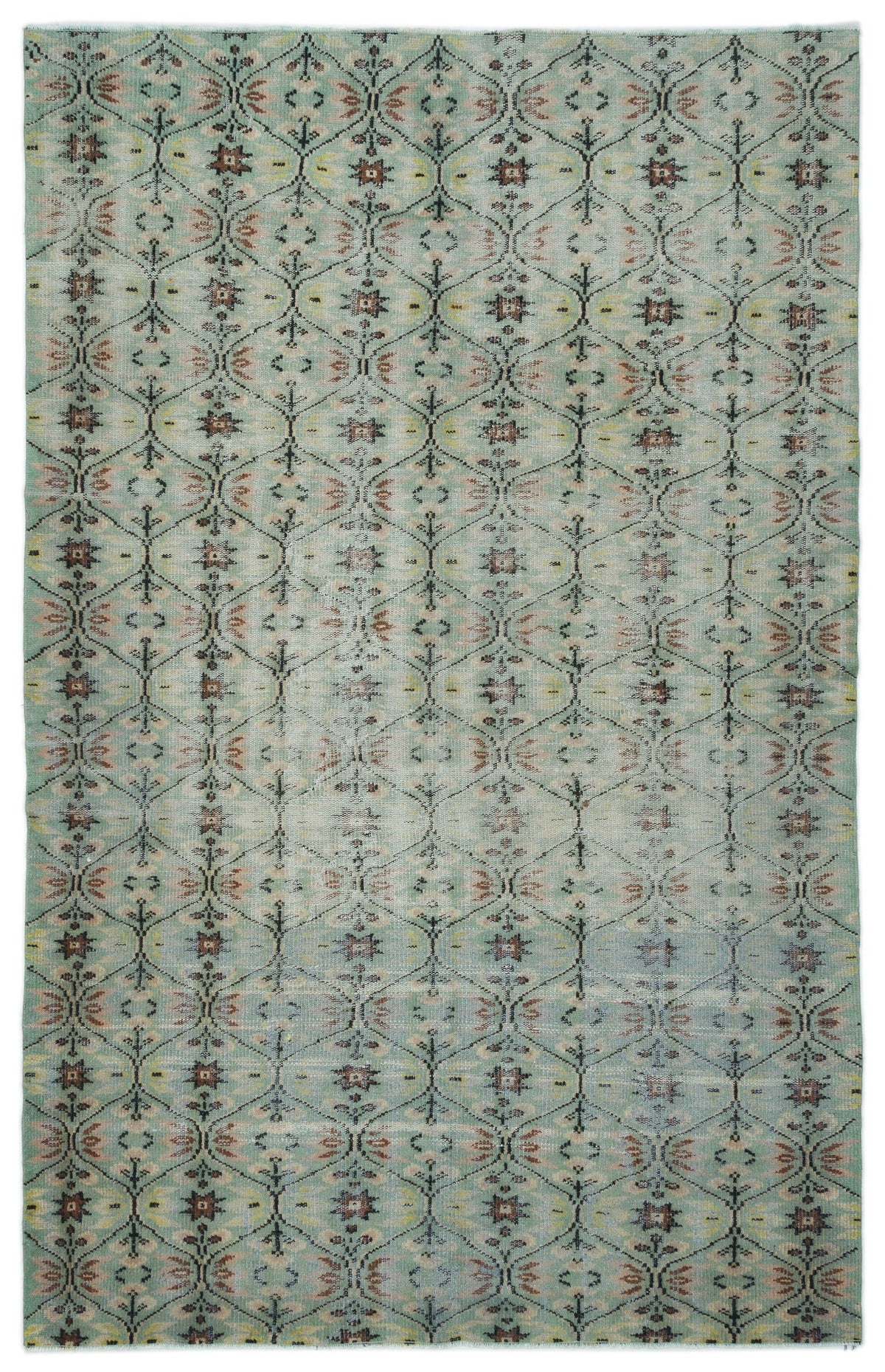 Naturel Over Dyed Vintage Rug 6&#39;0&#39;&#39; x 9&#39;5&#39;&#39; ft 184 x 288 cm