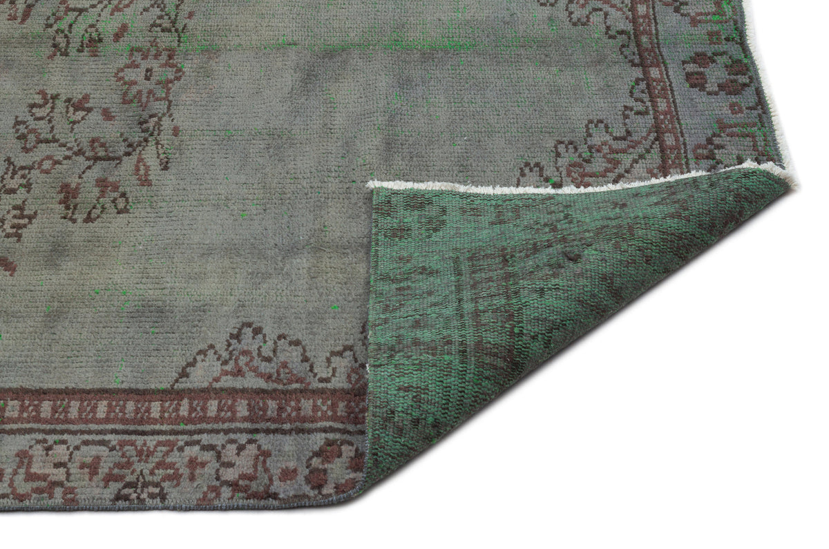 Naturel Over Dyed Vintage Rug 4&#39;8&#39;&#39; x 8&#39;2&#39;&#39; ft 143 x 248 cm