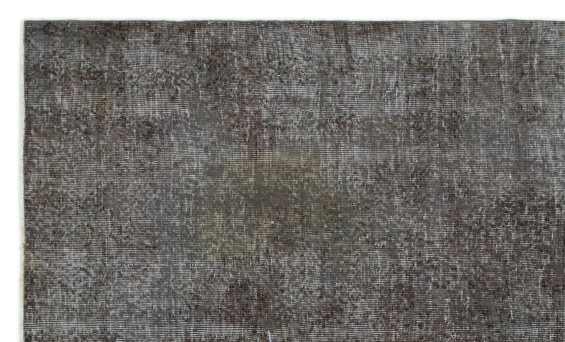Gray Over Dyed Vintage Rug 5'3'' x 8'10'' ft 160 x 268 cm