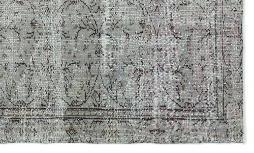 Naturel Over Dyed Vintage Rug 5'7'' x 9'1'' ft 171 x 278 cm