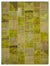 Green Over Dyed Patchwork Unique Rug 8'12'' x 12'0'' ft 274 x 366 cm