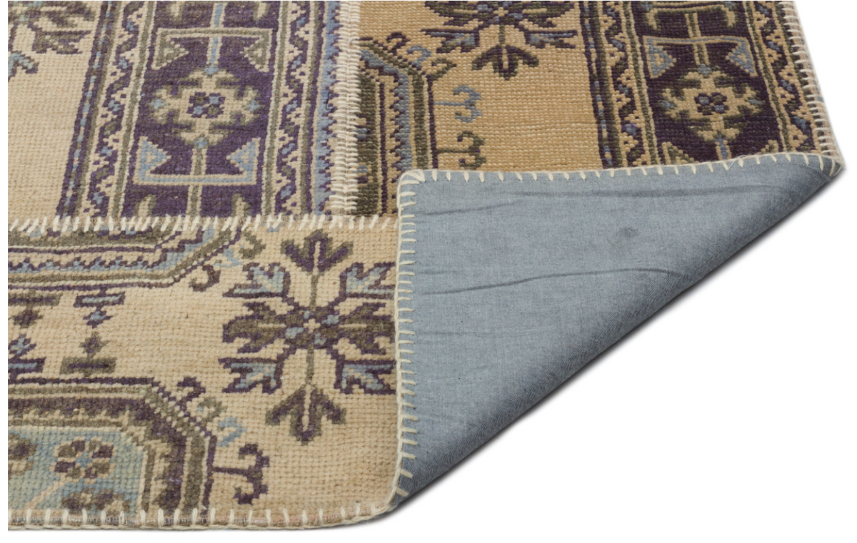 Natural Anatolium Patchwork Rug 5&#39;3&#39;&#39; x 7&#39;7&#39;&#39; ft 160 x 230 cm