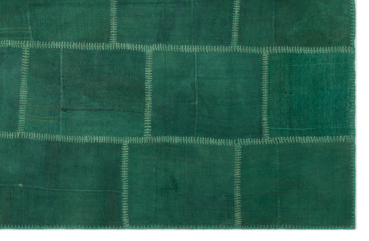 Mixed Over Dyed Kilim Patchwork Unique Rug 6&#39;4&#39;&#39; x 9&#39;9&#39;&#39; ft 194 x 297 cm