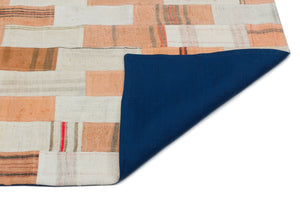 Mixed Over Dyed Kilim Patchwork Unique Rug 2'8'' x 4'11'' ft 82 x 151 cm