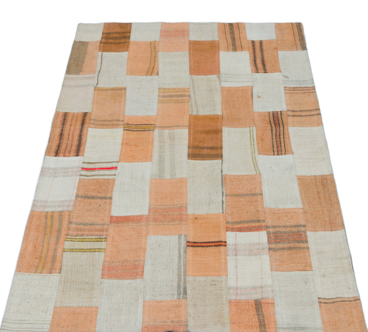 Mixed Over Dyed Kilim Patchwork Unique Rug 2&#39;8&#39;&#39; x 4&#39;11&#39;&#39; ft 82 x 151 cm