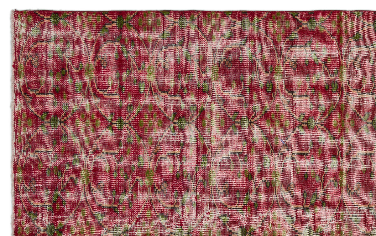 Naturel Over Dyed Vintage Rug 5&#39;7&#39;&#39; x 9&#39;1&#39;&#39; ft 171 x 276 cm