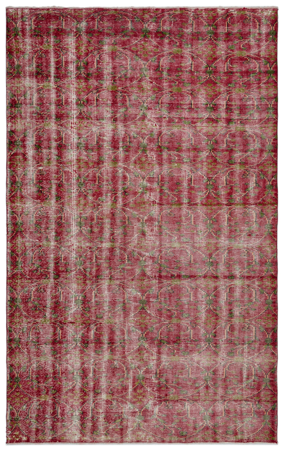 Naturel Over Dyed Vintage Rug 5&#39;7&#39;&#39; x 9&#39;1&#39;&#39; ft 171 x 276 cm