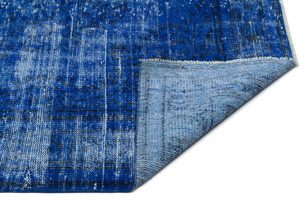 Gray Over Dyed Vintage Rug 5'0'' x 8'5'' ft 153 x 256 cm