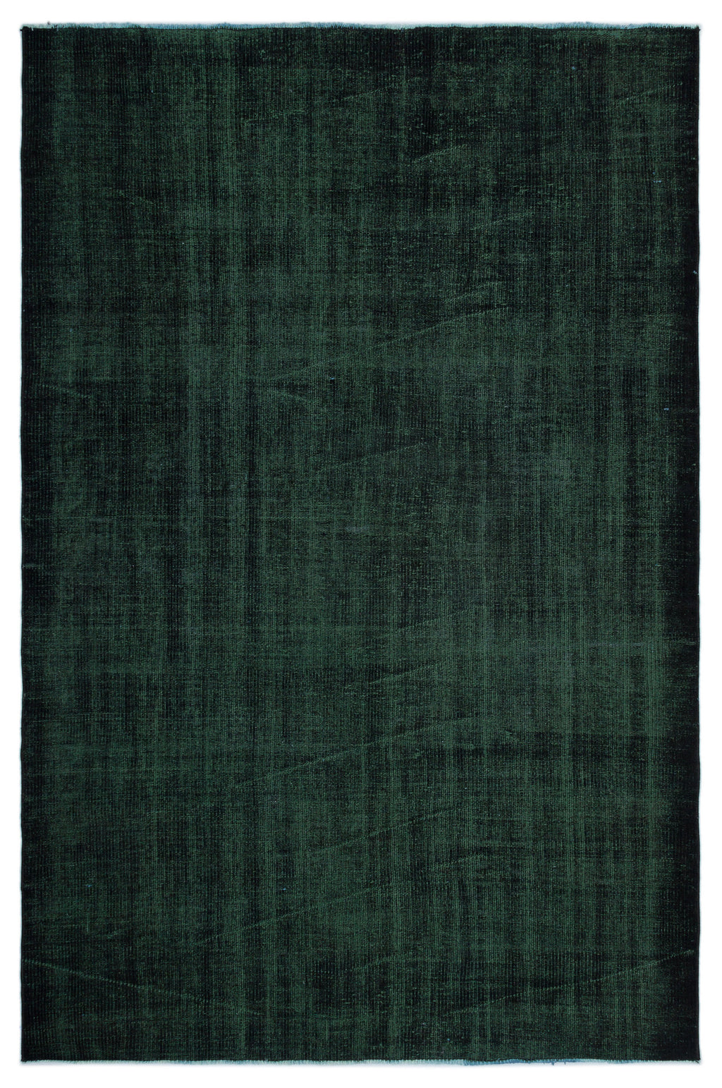 Black Over Dyed Vintage Rug 5'2'' x 8'1'' ft 158 x 246 cm