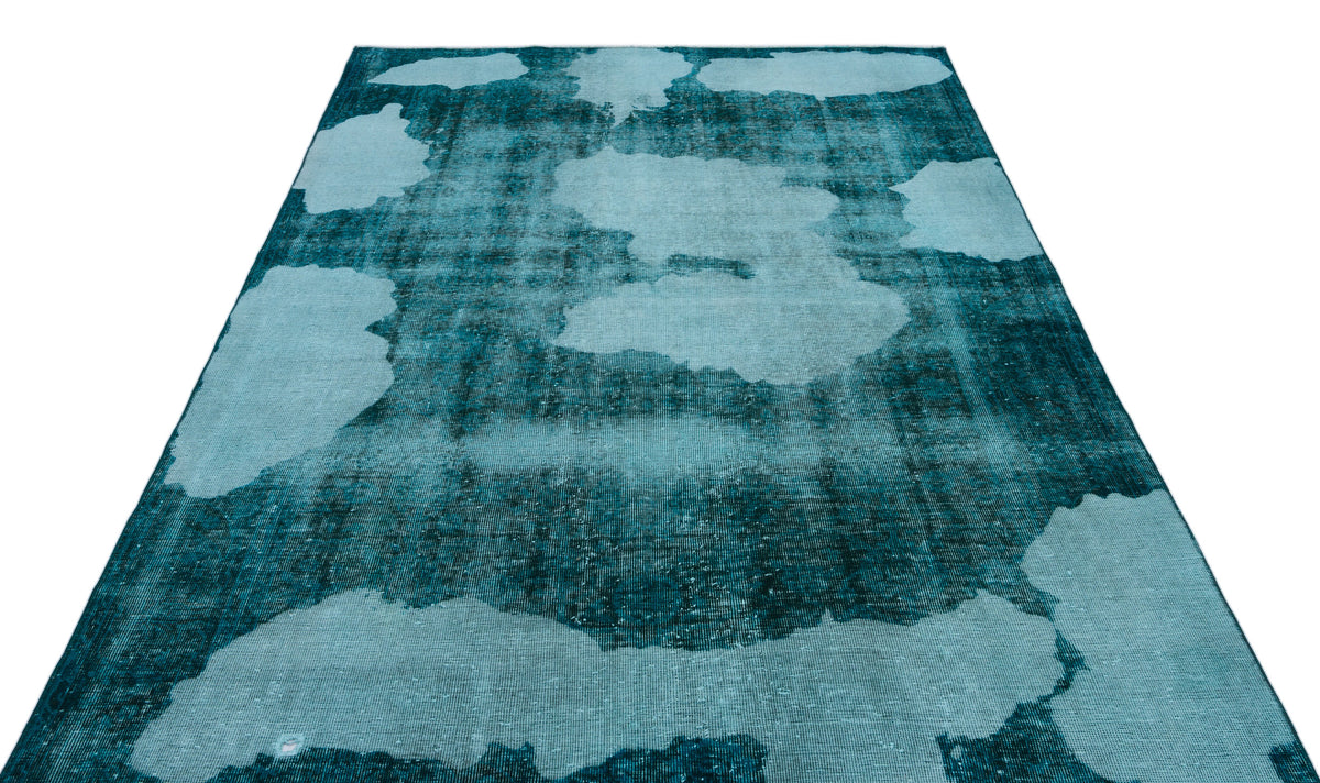 Retro Over Dyed Vintage Rug 6&#39;0&#39;&#39; x 8&#39;10&#39;&#39; ft 183 x 269 cm