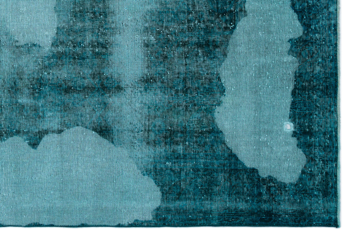 Retro Over Dyed Vintage Rug 6&#39;0&#39;&#39; x 8&#39;10&#39;&#39; ft 183 x 269 cm