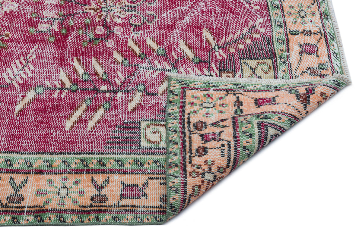 Naturel Over Dyed Vintage Rug 4&#39;10&#39;&#39; x 8&#39;7&#39;&#39; ft 148 x 262 cm