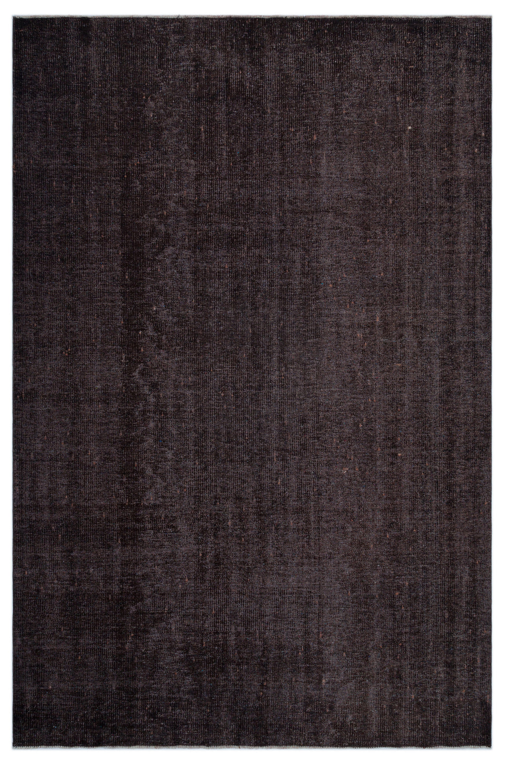 Black Over Dyed Vintage Rug 5'10'' x 9'0'' ft 178 x 275 cm