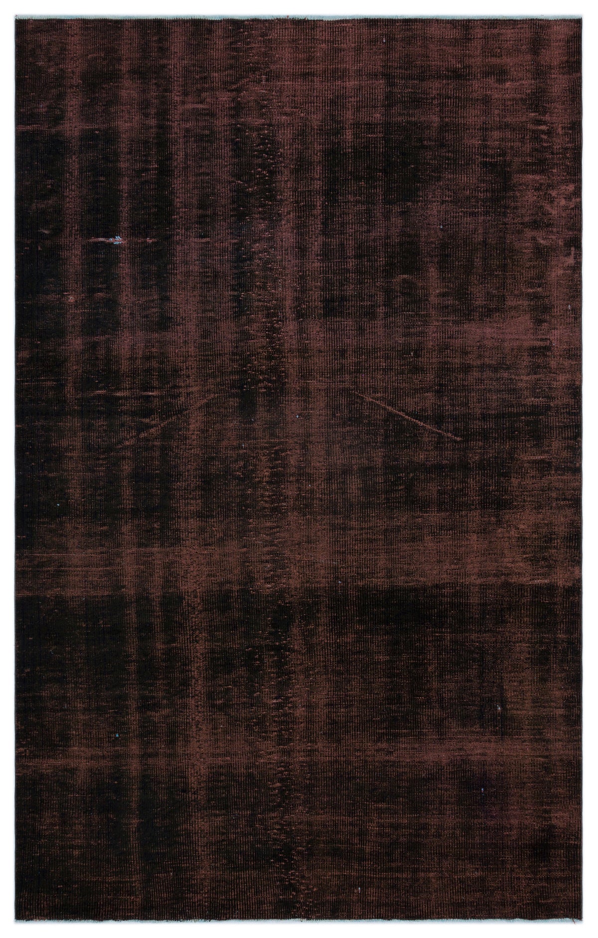 Black Over Dyed Vintage Rug 5&#39;9&#39;&#39; x 9&#39;0&#39;&#39; ft 176 x 275 cm