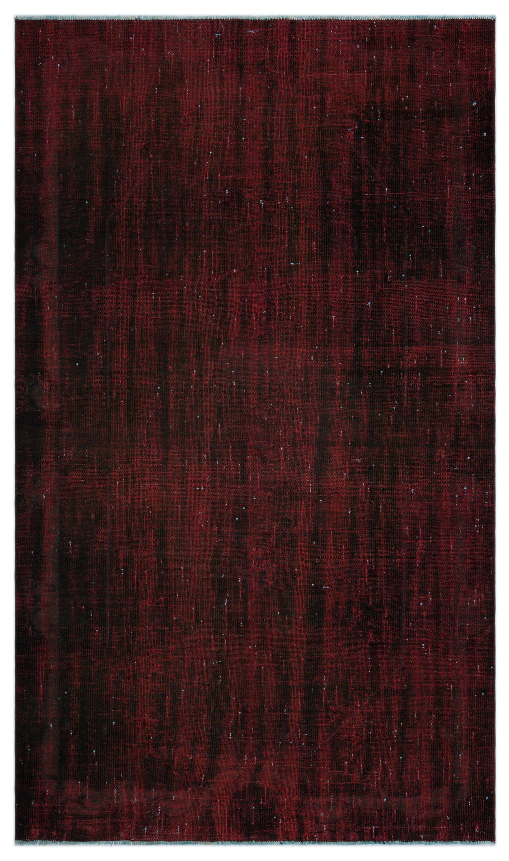 Blue Over Dyed Vintage Rug 5'5'' x 9'2'' ft 166 x 280 cm